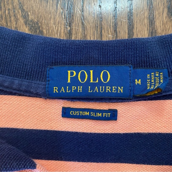 POLO RALPH LAUREN - Custom Slim Fit Polo Shirt - Size M - Picture 4 of 6